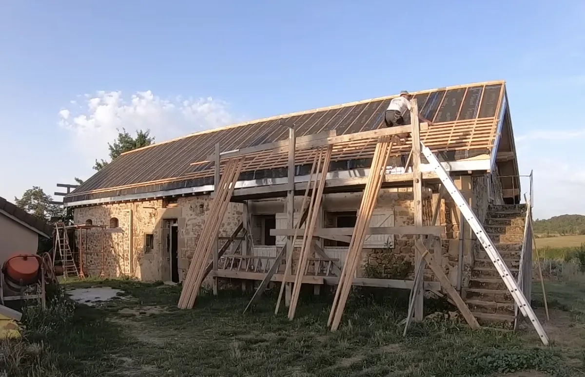 Installation de toiture neuve à Orvault